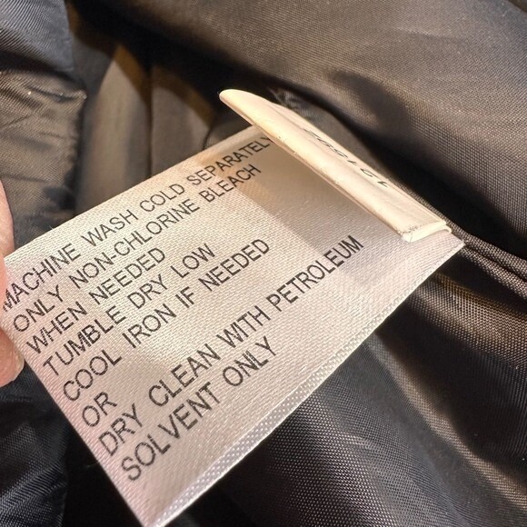 Michael Kors Black Jacket Silver Hardware Classic Pea Coat Womens Size M - Picture 8 of 10